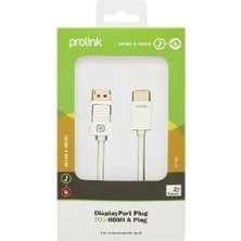 Prolink MP306 Dısplay Port - HDMI Çevirici Kablo 2 Metre