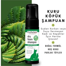 Pro Perfeck Kedi Köpek Kuru Köpük Şampuan 200 ml Aloe Vera Özlü