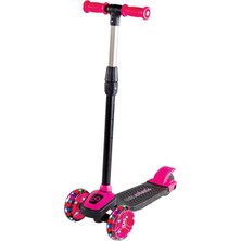 Scooter Cool Whells Işıklı 3 Tekerlekli Twist Pembe