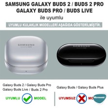 Gritty Samsung Galaxy Buds 2 - Buds Pro - Buds Live - Buds 2 Pro Uyumlu Kalpli Kulaklık Kılıfı