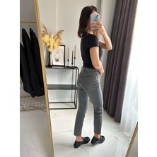 Moac Premium Skinny Fit Gri Jean