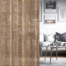 Makta Lazer Kesim Sarkıt Paravan, Ahşap Seperatör, Panel Levha Seti