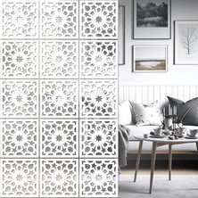 Makta Lazer Kesim Sarkıt Paravan, Ahşap Seperatör, Panel Levha Seti