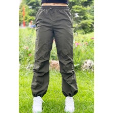 Asortix Çocuk Unisex Paçaları Elastik Jogger Paraşüt Kumaş PANTOLON-PNT-0031
