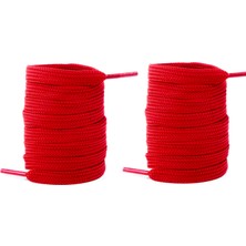 Airyfoot Ayakkabı Bağcığı 120 cm Yassı Converse  Kırmızı