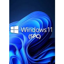 Dca Windows11 Pro Lisans Anahtar 5Pc Lisans