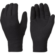 Decathlon Quechua Çocuk Polar Karda Yürüyüş Eldiveni - 4 / 14 Yaş - Siyah - Sh100
