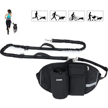 Tengyueda Açık Evcil Hayvan Bel Çantası Çekme Ipi Çok Fonksiyonlu Spor Koşu Yürüyüş Köpek Bel Çantası (Yurt Dışından)