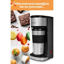 Goldstar  Paslanmaz Termos Bardaklı Bpa Free Özellikli Kişisel Filtre Kahve Makinesi ST7312