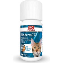 Bio Pet Active Bioderm Biotin ve Çinko Kedi Tableti 30 gr ( 100 Tablet )