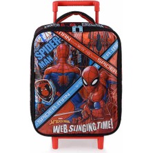 Ottonya Spiderman Web Slinging Time Çekçekli Anaokul Çantası 41347