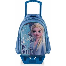 Ottonya Frozen Elsa Be Bold Çekçekli Okul Çantası 48414
