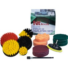 Nt Tools Nt Tools NTF24 15 Parça Plastik Matkap Fırça Seti