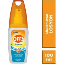 Toptancı Amca Off Aqua Sinek Kovar Losyon 100 ml Sprey 12'li Set