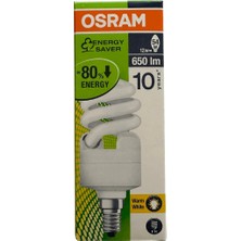 Osram Duluxstar Mini Twist 12W E14 2700K Sarı