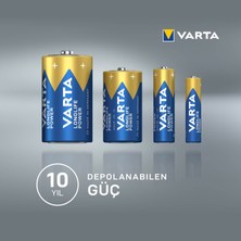 VARTA Longlife Power AAA Alkalin kalem pil 10'lu paket