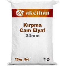 Fiber Akcihan Fib-R Cam Elyaf Kırpılmış 20-24MM 25KG