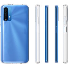 Case 4U Xiaomi Redmi 9t Kılıf A+ Şeffaf Lüx Süper Yumuşak 0.3mm Ince Slim Silikon