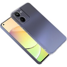 Case 4U Realme 10 4g Kılıf Kamera Korumalı Yumuşak Şeffaf Ince Süper Silikon