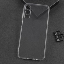 Case 4U Samsung Galaxy M14 Kılıf Kamera Korumalı Kamera Korumalı Yumuşak Şeffaf Ince Süper Silikon