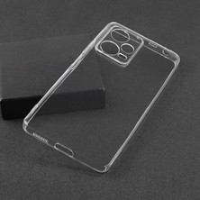 Case 4U Xiaomi Poco X5 Pro Kılıf Kamera Korumalı Kamera Korumalı Yumuşak Şeffaf Ince Süper Silikon