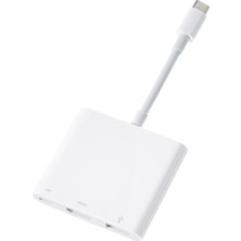 Usb-C Dijital Av Çoklu Bağlantı Noktası Adaptörü