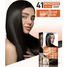 Ostwint Excellent Glow 1+1 Hediyeli Saç Boyası Seti No.3 Koyu Kestane