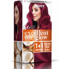 Ostwint Excellent Glow 1+1 Li Saç Boyası Seti No.8.6 Lal Kızılı