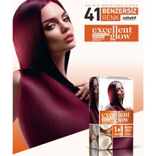 Ostwint Excellent Glow 1+1 Li Saç Boyası Seti No.7.6 Ateş Kızılı