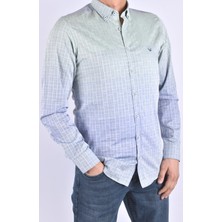 Dors 5655-400 Dors Slim Fit Gömlek/yeşil/s