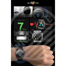 Prepare 3gt Max Smrt Watch 1.45 Inç P Design Bluetooth Gümüş Gri Akıllı Saat 3 Kordonlu