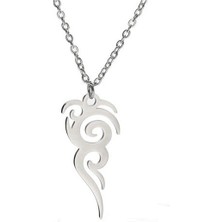 Gümüşcüm Desenli Model-11 Gümüş Kolye