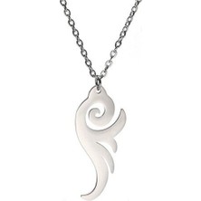 Gümüşcüm Desenli Model-12 Gümüş Kolye