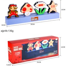 Nintendo Super Mario Oyunu Atmosfer Işığı Tezgah Süsleme Odası Işığı (Yurt Dışından)