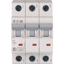 Eaton HL-B20/3 Otomatik Sigorta - 4,5ka - B Eğrisi-Eaton 194782