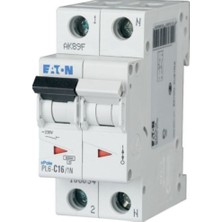 Eaton PL6-B16/1N Otomatik Sigorta - 6ka - B Eğrisi - 1X16A+N