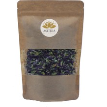 Asteria Bazaar Mavi Kelebek Sarmaşığı Çayı, %100 Organik Mavi Kelebek Çayı Butterfly Pea Flower Tea