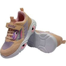 T0MWİNS Özel Taban Özel Tasarım Çırtlı & bağcıklı Ortapedik  & Anatomik Sağlam Kaymaz Yüksek Tabanlı Nefes Alan Çocuk Spor Ayakkabısı