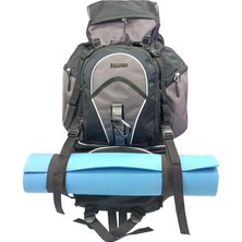 Cakard Profosyenel Dağcı Uniseks Bayan & Erkek Sırt Çantası Çok Gözlü Su Geçirmez Kumaş Özel Destekli Askılar  75+15 lt