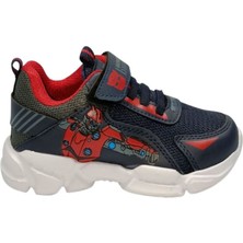 WAYKERS Çırtlı & bağcıklı Ortapedik  & Anatomik Sağlam Kaymaz Tabanlı Nefes Alan Erkek Çocuk Spor Ayakkabısı