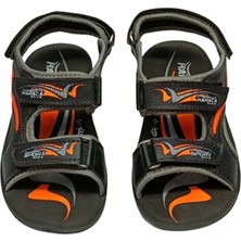 KaracaMaaX Cift Cırtlı Erkek Çocuk Sandaleti Analitik Taban Rahat Nefes Alan Ayaklar