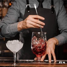 Zem Mojito Tokmağı ve Kokteyl Karıştırma Kaşığı Çatallı