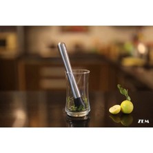 Zem Mojito Tokmağı ve Kokteyl Karıştırma Kaşığı Çatallı