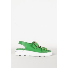 Dericlub 7703 Gerçek Deri Kadın Sandalet