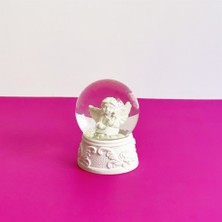 Regalo Beyaz Melek Küre, Melek Zirkon Kolye Hediye Seti