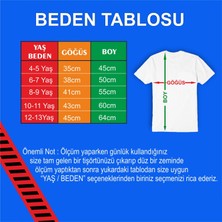 Morinna Rainbow Friends Orange Monster Baskılı Unisex Çocuk Tişört T-Shirt Mr-10