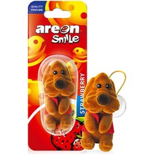 Areon Smile Strawberry Asma Oto Araç Kokusu Tek Parça Hoş Çilek Aroması ile Neşelendirin