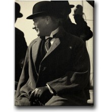 Desenlio Atatürk Portresi Kanvas Tablo