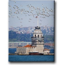 Desenlio Kız Kulesi Kanvas Tablo