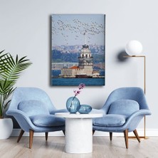 Desenlio Kız Kulesi Kanvas Tablo